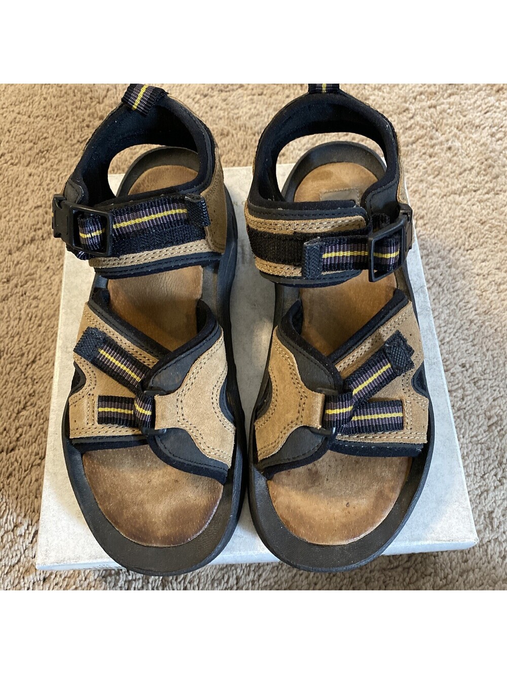 Women’s Faded Glory Hiking Sandals Adjustable Straps 8